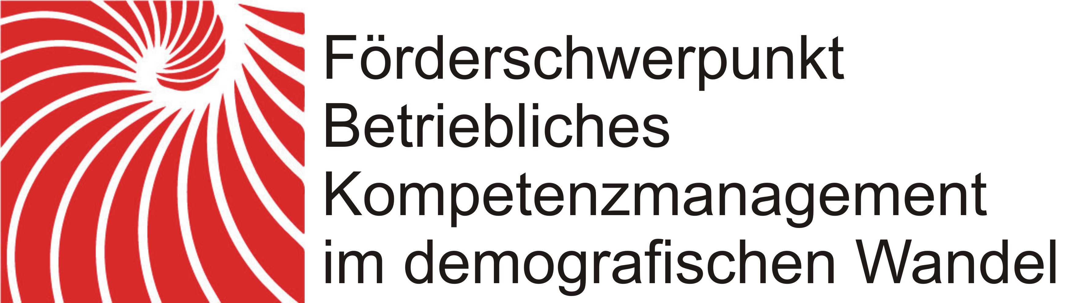 Förderschwerpunkt Betriebliches Kompetenzmanagement im demographischen Wandel